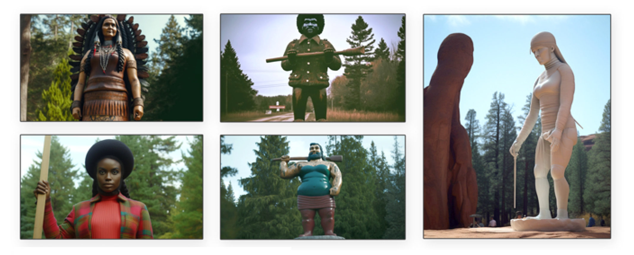 Lana by Lupu sculptural series by John Hanrahan